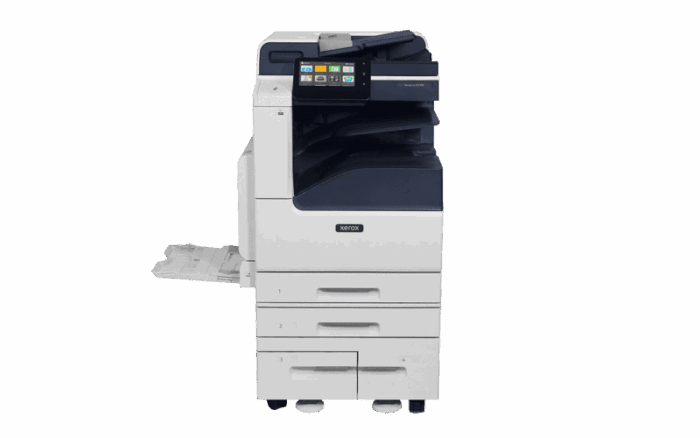 Xerox® VersaLink® B7100 Serie, Schwarzweißdrucker, Vorderansicht
