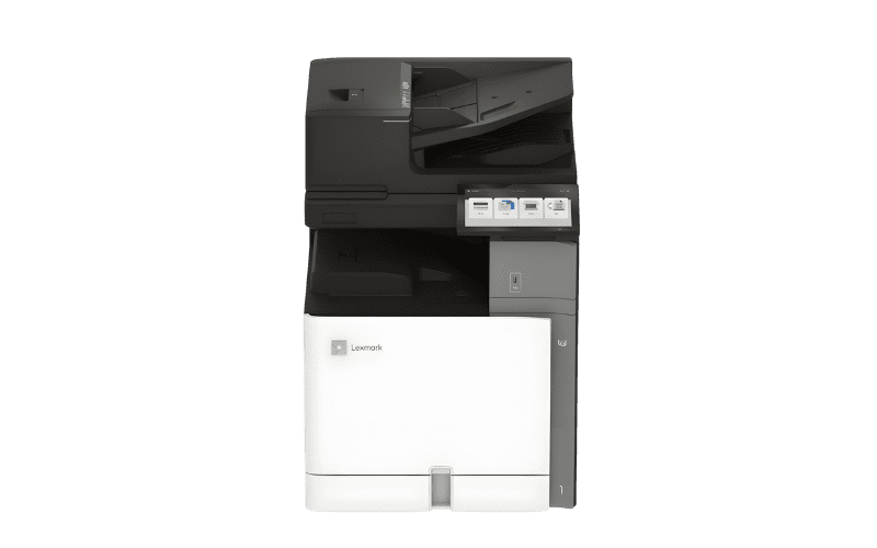 Lexmark CX833 Multifunktionsdrucker Vorderansicht